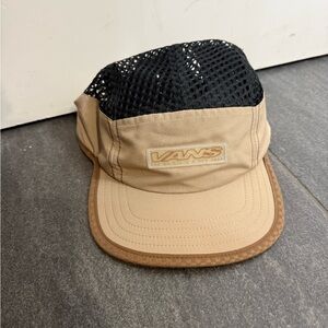Vans Beige and Black Mesh Hat